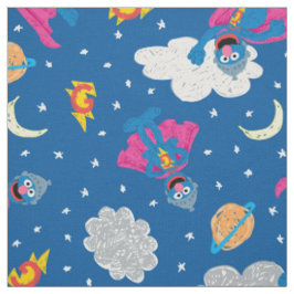 Tecido Padrão do Super Grover 2.0 Night Sky