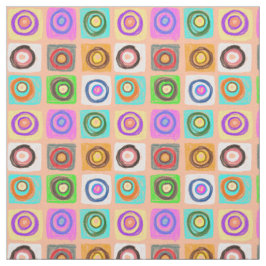 Tecido padrão dos círculos