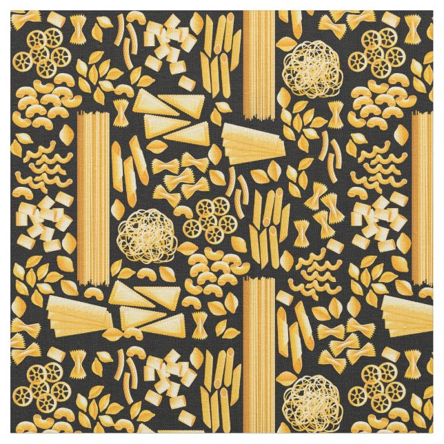 Tecido padrão engraçado de macarrão-impressão (Detalhe)