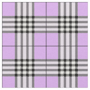 Tecido Padrão escocês clássico do Tartan Roxo