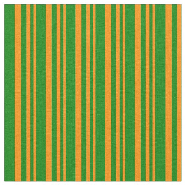 Tecido Padrão Escuro Laranja e Verde Escorrido (Detalhe)