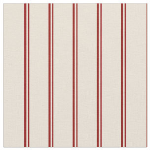 Tecido Padrão Escuro Vermelho e Bisque de Stripes