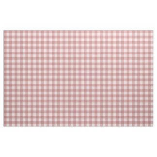 Tecido padrão estético de gingham de xadrez poeirento
