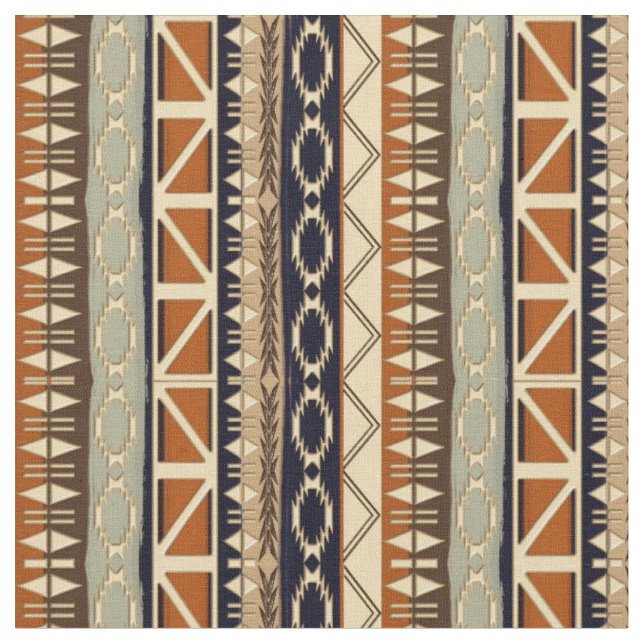 Tecido padrão étnico africano (Detalhe)