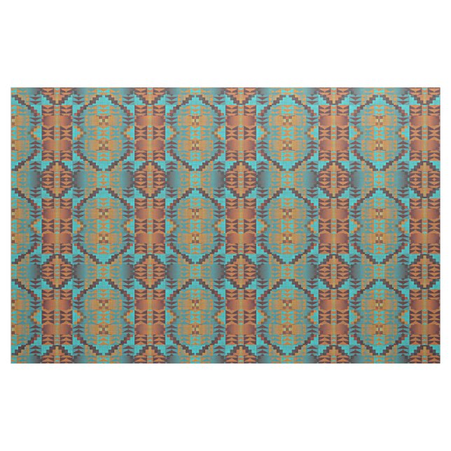 Tecido Padrão Étnico indígena indígena indígena índio (Fat Quarter)