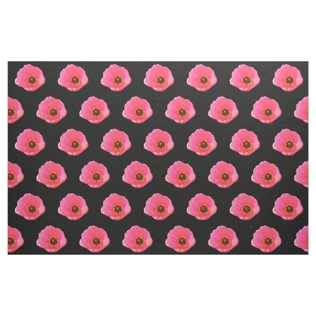 Tecido Padrão Floral da Tulip Rosa (Fat Quarter)