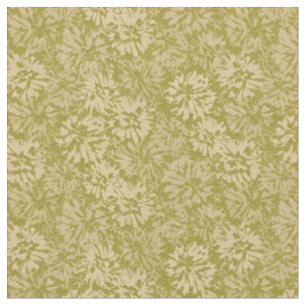 Tecido Padrão floral retrô em estilo boho.