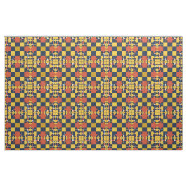 Tecido Padrão Geométrico Abstrato com Setas