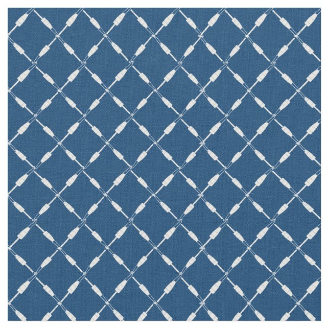 Tecido Padrão Geométrico das Boias de Pesca de Madeira (Detalhe)