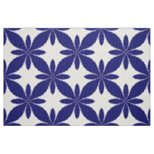 Tecido Padrão Geométrico de Flor do Estilo de Coluna Sh