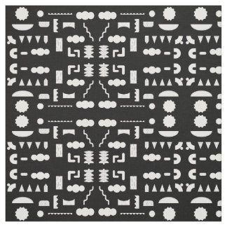 Tecido Padrão Geométrico dos anos 80