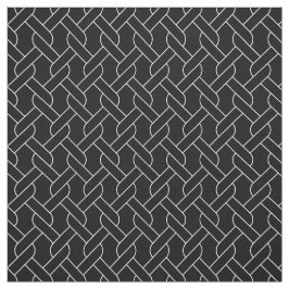 Tecido padrão geométrico preto e branco impressão moderno