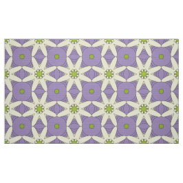 Tecido Padrão geométrico roxo decorativo