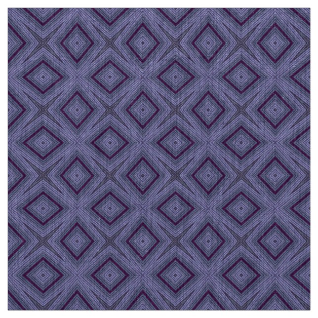 Tecido Padrão geométrico roxo e cinzas (Modelo)