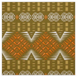 Tecido padrão geométrico tribal africano étnico