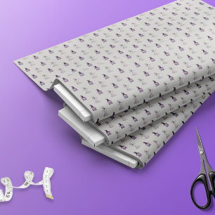 Tecido Padrão Gnome Ghost do Cute Halloween