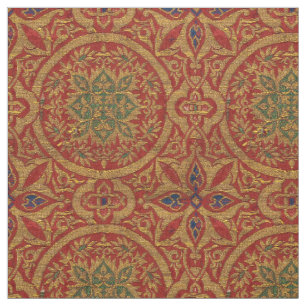 Tecido Padrão Hispano-Moresco Medieval