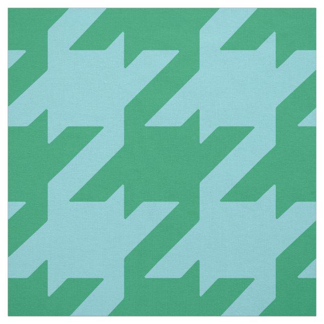 Tecido Padrão houndstooth verde-escuro (Modelo)