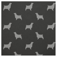Padrão inglês Springer Spaniel Silhouettes
