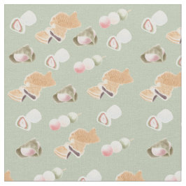 Tecido Padrão Japonês Wagashi