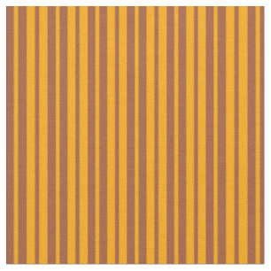 Tecido Padrão Laranja e Siena de Stripes