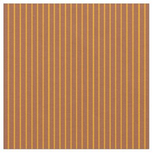 Tecido Padrão Laranja e Siena de Stripes