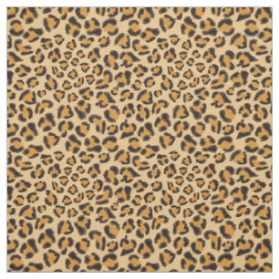 Tecido Padrão leopardo