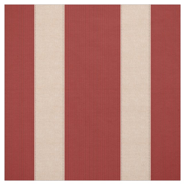 Tecido Padrão Linen Look Red Stripes (Modelo)