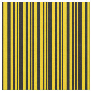 Tecido Padrão listrado/alinhado amarelo e preto