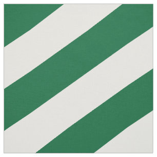 Tecido Padrão listrado verde e branco