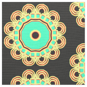 Tecido Padrão Mandala 110714(011)