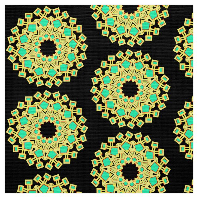 Tecido Padrão Mandala 110714(06) (Modelo)