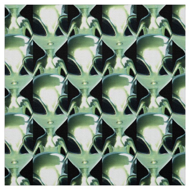 Tecido Padrão Metálico de OVNI de alienígena (Modelo)