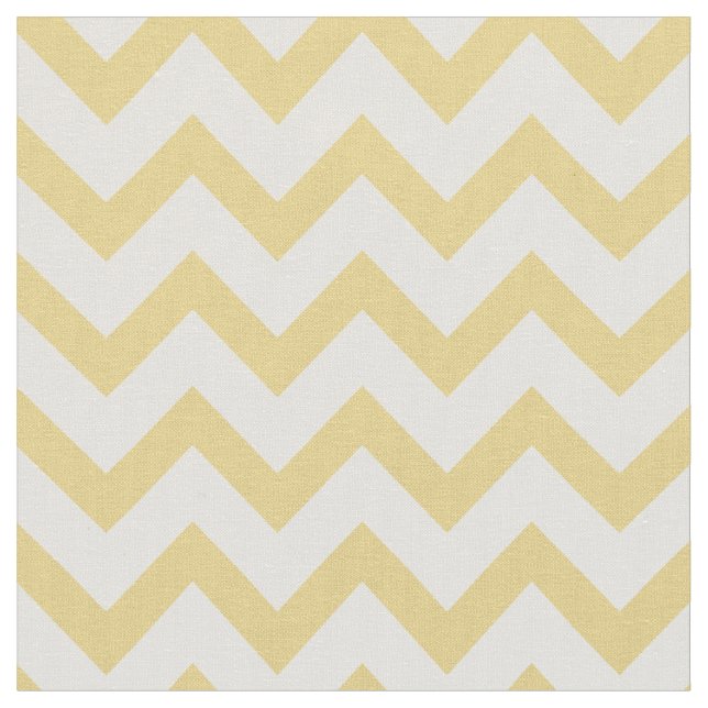 Tecido Padrão moderno de chevron em amarelo pastel e bran (Detalhe)