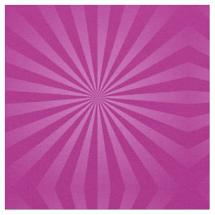 Tecido Padrão moderno de raios solares magenta