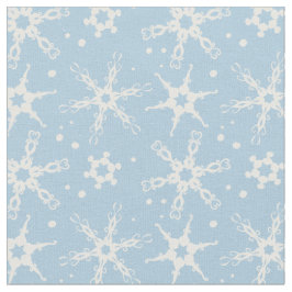 Tecido Padrão Moderno Snowflake