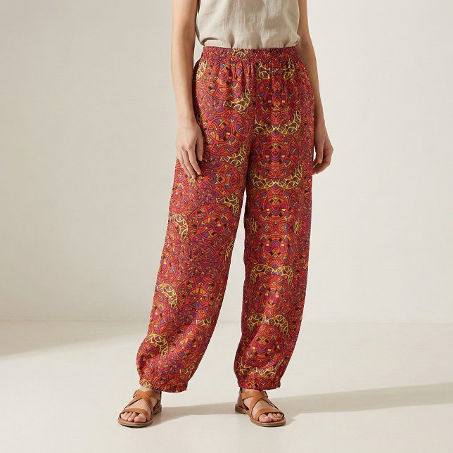 Tecido Padrão Orgânico Colorido (Criador carregado)