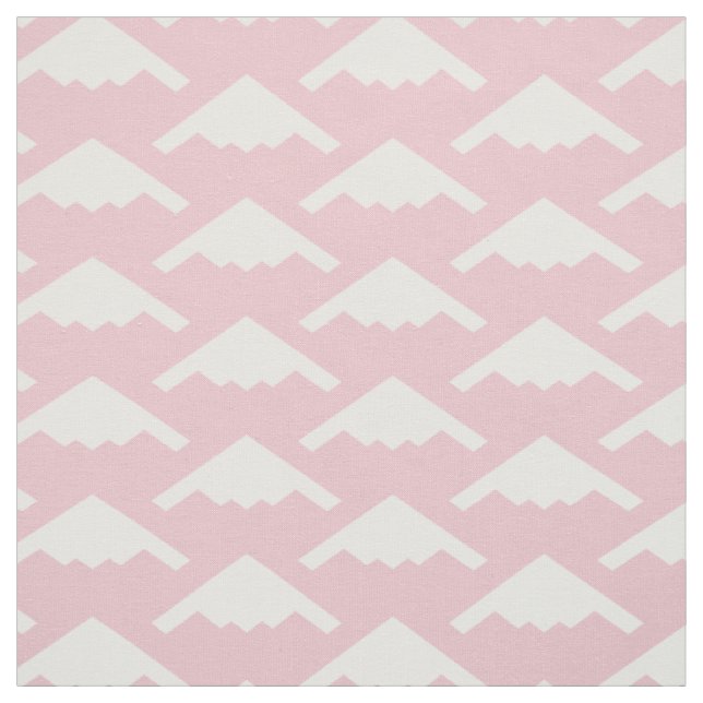 Tecido Padrão preto B-2 de espuma furtiva em rosa (Modelo)