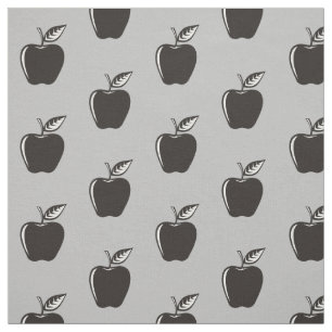 Tecido Padrão Preto da Apple