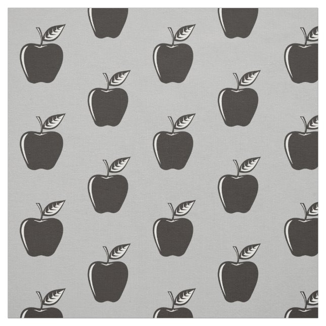 Tecido Padrão Preto da Apple (Modelo)