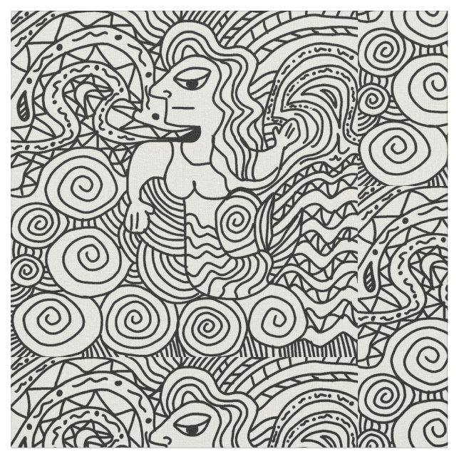 TECIDO PADRÃO PRETO E BRANCO (Detalhe)