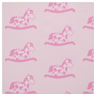 Tecido Padrão Rosa de Cavalo Rochoso
