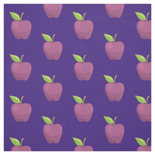 Tecido Padrão Roxo da Apple (Modelo)