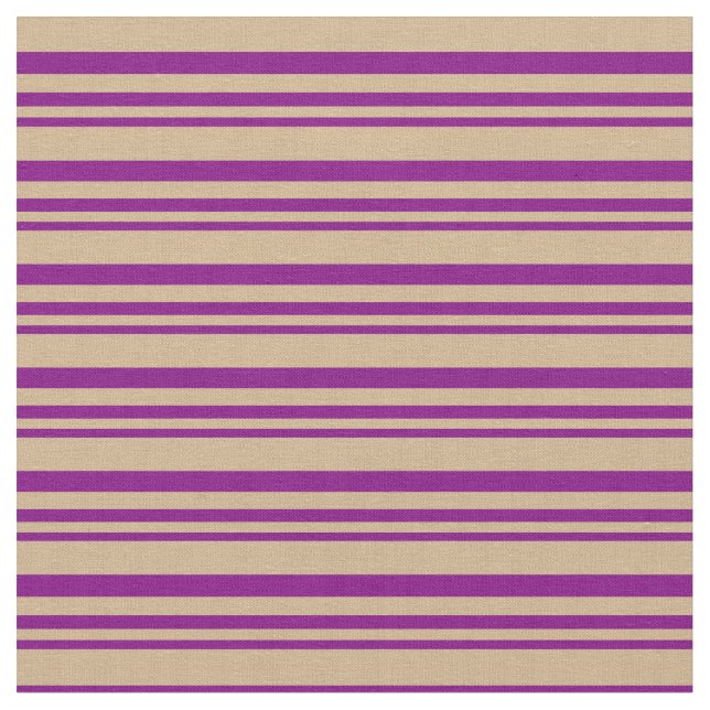 Tecido Padrão Roxo e Lentidão Vinculado/Striped (Detalhe)