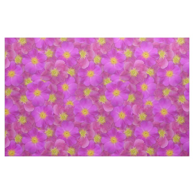 Tecido Padrão Selvagem de Rosa (Fat Quarter)