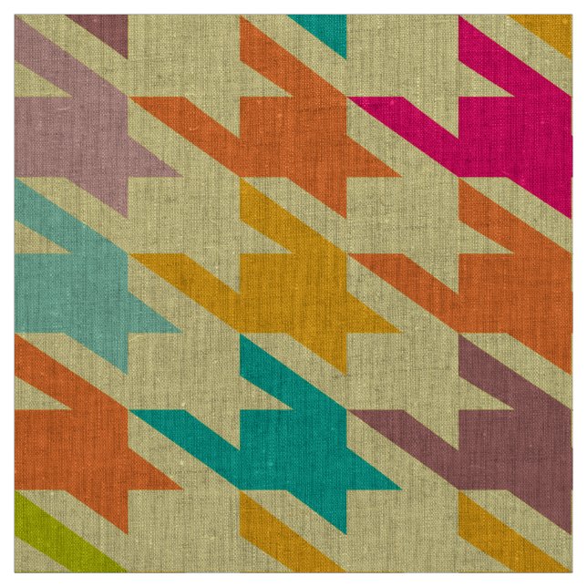 Tecido Padrão sem costura de houndstooth (Modelo)