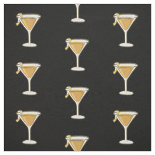 Tecido Padrão Sidecar Cocktail
