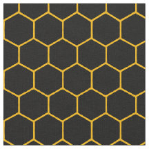 Padrão simples e elegante de colmeia preto