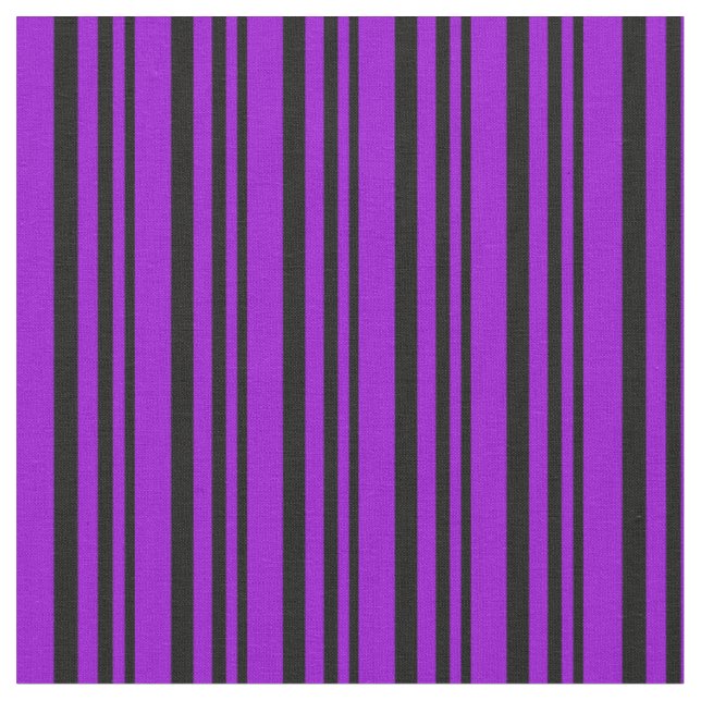 Tecido Padrão Striped/Links com Cor Violeta Preta e Escur (Detalhe)