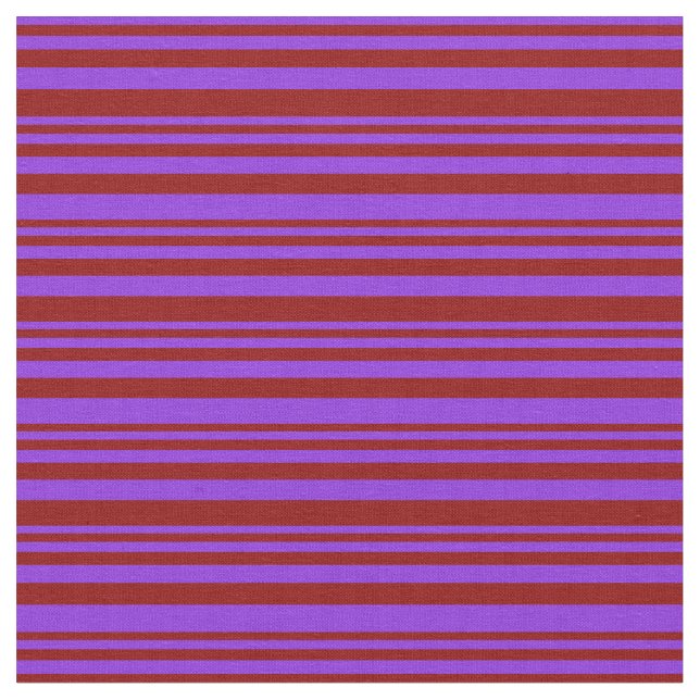 Tecido Padrão Striped/Links Vermelho roxo e escuro (Detalhe)